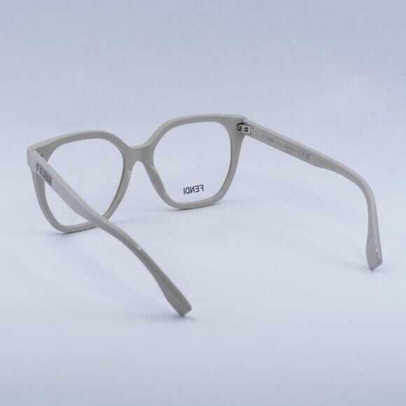 🕶️ New Fendi FE50087I 057 Eyeglasses - Bone Frame 54mm - Picture 6 of 9